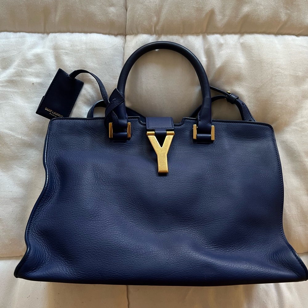 YSL Blue Chyc bag